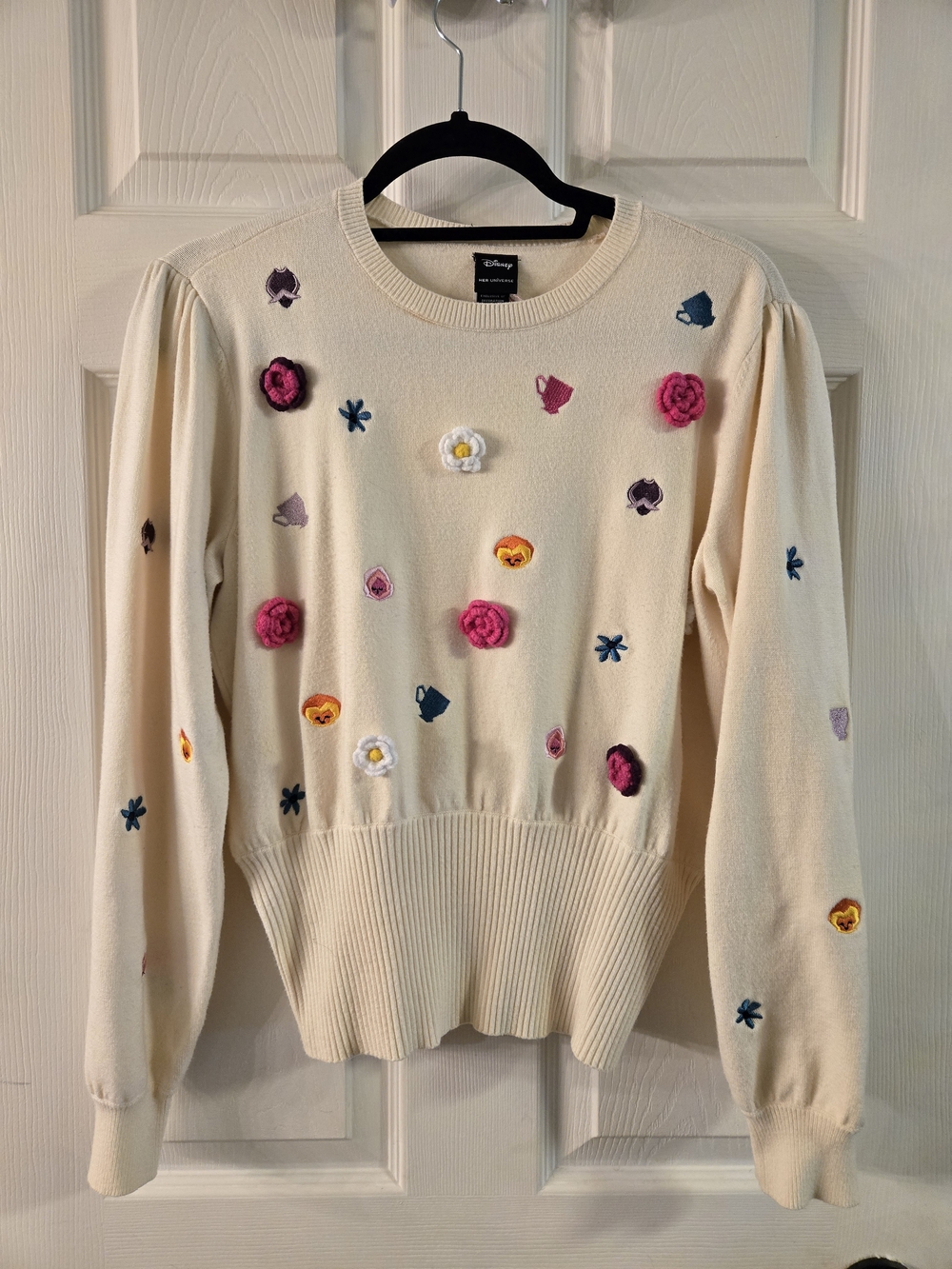 Alice In Wonderland Embroidered Sweater